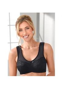 w&auml;schepur Entlastungs-BH W&Auml;SCHEPUR, Damen, Gr. 75, Cup E, rot (schwarz, bordeaux), 79% Polyamid, 21% Elasthan, BHs BH-Set Entlastungs-BH B&uuml;gelloser-BH