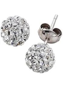 Paar Ohrstecker Lady, silber (silber 925), Ohrringe, Damen, Silber 925 (Sterlingsilber)