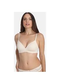 Sassa Mode Soft-BH SASSA "Classic Lace", Damen, Gr. 75, Cup A, lila (pearl), Obermaterial: 90% Polyamid, 10% Elasthan, unifarben, normal, BHs Soft-BH, mit Spitzeneinsatz