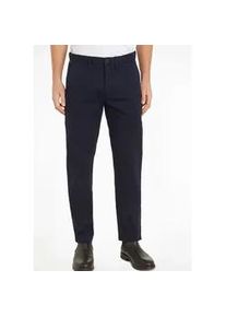 Chinohose Tommy Hilfiger "Chino Denton 1985 PIMA CO", Herren, Gr. 36, L&auml;nge 30, blau, Obermaterial: 96% Baumwolle, 4% Elasthan, normal, Hosen Chinohose