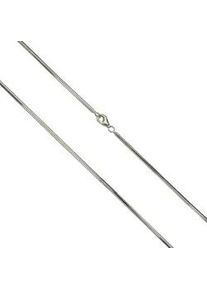 Collierkettchen Vivance "925/- Silber Schlangenkette diamantiert", wei&szlig;, Halsketten, Damen, 45cm, Silber 925 (Sterlingsilber), L: 45 B: 1,8mm, gl&auml;nzend, B:1,8mm