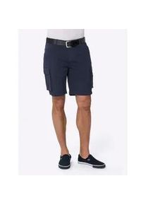 Classic Dog Bermudas CLASSIC, Herren, Gr. 50, Normalgr&ouml;&szlig;en, blau (marine), 98% Baumwolle, 2% Elasthan, unifarben, kurz, Hosen Bermudas