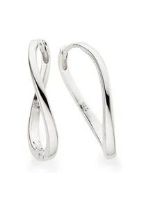 Paar Creolen Bruno Banani "Schmuck Geschenk Silber 925 Ohrschmuck Ohrringe", silber (silberfarben), Ohrringe, Damen, Silber 925 (Sterlingsilber)