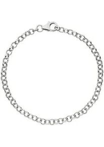 Armband Jobo, silber (silber 925), Armb&auml;nder, Damen, 19cm, Silber 925 (Sterlingsilber), Armband, 925 Silber f&uuml;r Charms 19 cm