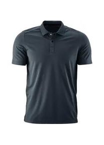 Radtrikot Gonso "Essential Poloshirt M", Herren, Gr. M, blau (nachtblau), 100% Polyester, Rundhals, Trikots, Herren Fahrradtrikot kurzarm, elastisches und atmungsaktives Radshirt