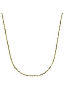 Collierkettchen Vivance "585 Gold Ankerkette 45cm", gelb, Halsketten, Damen, 45cm, Gold, L: 45 B: 1,5mm, gl&auml;nzend, Goldkette Ketten ohne Anh&auml;nger, B:1,5mm