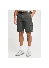 Cargoshorts Blend "BHBrian", Herren, Gr. S, US-Gr&ouml;&szlig;en, granite, Web, 98% Baumwolle, 2% Elasthan, unifarben, regular fit kurz, Hosen, Stilvolle Cargo Shorts mit Taschen und G&uuml;rtel