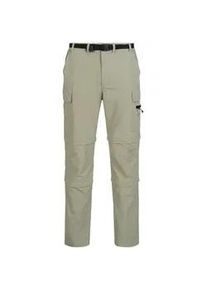 Outdoorhose DEPROC ACTIVE "KENORA Full Stretch Double Zip-Off", Damen, Gr. 34 (XS), Normalgr&ouml;&szlig;en, beige (sand), 95% Polyester; 5% Elasthan, Hosen Outdoorhose, auch in Gro&szlig;en Gr&ouml;&szlig;en erh&auml;ltlich