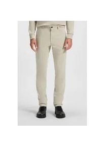 Chinohose BOSS ORANGE "slim", Herren, Gr. 34, L&auml;nge 34, beige (271 light beige), Web, Obermaterial: 97% Baumwolle, 3% Elasthan, unifarben, slim fit kn&ouml;chellang, Hosen Chinohose, mit Ges&auml;&szlig;taschen