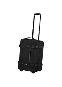 Reisetasche American Tourister "URBAN TRACK 55", Gr. B/H/T: 35cm x 55cm x 20cm, schwarz (asphalt schwarz), Polyester, Taschen Reisetasche, Trolley Reisegep&auml;ck Handgep&auml;ck TSA-Zahlenschloss