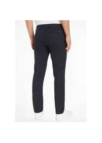 Chinohose Tommy Hilfiger "Chino Bleecker 1985 PIMA CO", Herren, Gr. 38, L&auml;nge 36, blau, Obermaterial: 96% Baumwolle, 4% Elasthan, normal, Hosen Chinohose