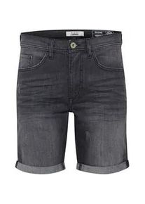 Jeansshorts Blend "Jeansshorts BHLuke", Herren, Gr. XL, N-Gr, grau (denim dunkelgrau), Obermaterial: 98% Baumwolle CO. 2% Elasthan EL., unifarben, Jeans Jeansshorts