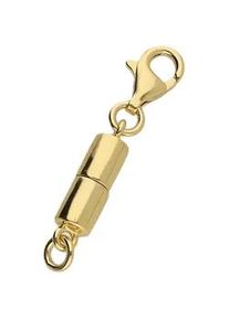 Kettenanh&auml;nger Smart Jewel "mit Magnetverschlu&szlig; zum Einh&auml;ngen, vergoldet, Silber 925", gold, Schmuckanh&auml;nger, Damen, onesize, Silber 925 (Sterlingsilber), Kettenanh&auml;nger