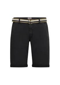 Shorts Blend "Shorts BHBruno", Herren, Gr. S, N-Gr, schwarz, Obermaterial: 97% Baumwolle CO. 3% Elasthan EL., Hosen Shorts