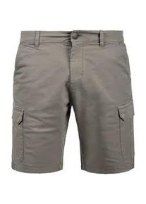 Cargoshorts Blend "Cargoshorts BHBarni", Herren, Gr. L, N-Gr, grau (granite), Obermaterial: 97% Baumwolle CO. 3% Elasthan EL., Hosen