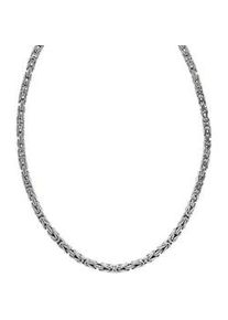 Collierkettchen ZEEme "Silber 925 poliert K&ouml;nigskette 3mm breit", wei&szlig;, Halsketten, Damen, 55cm, Silber 925 (Sterlingsilber), L: 55 B: 3mm, gl&auml;nzend, B:3mm