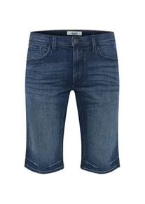 Jeansshorts Blend "Jeansshorts BHDenon", Herren, Gr. L, N-Gr, blau (denim dunkelblau), Obermaterial: 98% Baumwolle CO. 2% Elasthan EL., Jeans Jeansshorts