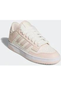Sneaker Adidas SPORTSWEAR "RAPID COURT LOW", Damen, Gr. 39, rosa (wonder quartz, cloud wei&szlig;, ftwr wei&szlig;), Leder, Synthetik, Schuhe Sneaker