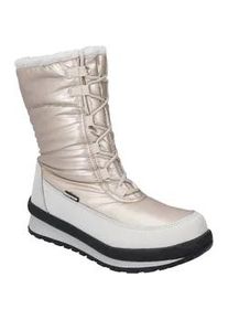 Winterboots CMP "HARMA WMN SNOW BOOT WP", Damen, Gr. 41, bunt (bone), Synthetik, Schuhe Winterboots, Winterschuhe, Winterstiefel, Snowboots, wasserdicht