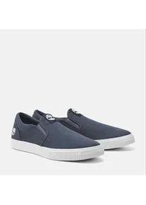 Sneaker Timberland "MYLO BAY LOW SLIP ON SNEAKER", Herren, Gr. 44 (10), blau (dk blu texti), Textil, Schuhe Sneaker