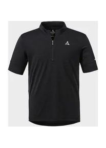 Sch&ouml;ffel Radtrikot SCH&Ouml;FFEL "CIRC Shirt Style Pinega MNS", Herren, Gr. 52, schwarz (9990, schwarz), Oberstoff: 100% Polyester, Trikots