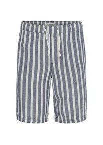 Shorts 11 Project "Shorts PROeshi", Herren, Gr. L, N-Gr, blau (insignia blau), Obermaterial: 58% Leinen LI. 42% Viskose CV., Hosen Shorts