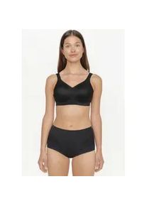 Minimizer-BH SuSa "London", Damen, Gr. 100, Cup D, schwarz, Obermaterial: 76% Polyamid, 24% Elasthan, BHs Minimizer-BH, vorgeformte Cups, Spitze, blickdicht, elastisch