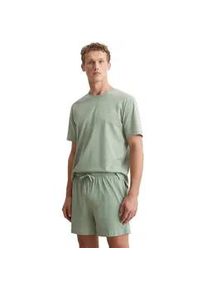 Marc O'Polo Shorts MARC O'POLO "Mix & Match Cotton", Herren, Gr. XL, N-Gr, gr&uuml;n (sea spray), Single Jersey, Obermaterial: 100% Baumwolle, unifarben, bequem kurz, Hosen Shorts, mit Tunnelzug und Bindeband