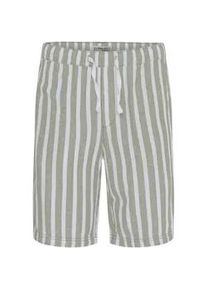 Shorts 11 Project "Shorts PROeshi", Herren, Gr. XXL, N-Gr, gr&uuml;n (vetiver), Obermaterial: 58% Leinen LI. 42% Viskose CV., Hosen Shorts