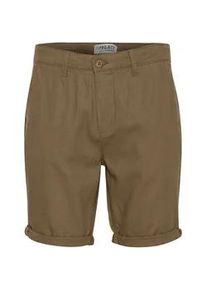 Shorts 11 Project "Shorts PROeysted", Herren, Gr. XXL, N-Gr, braun (shitake), Obermaterial: 58% Leinen LI. 42% Viskose CV., Hosen Shorts