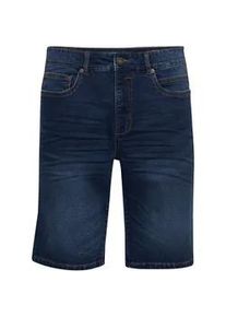 !Solid Jeansshorts SOLID "Jeansshorts SDBrent", Herren, Gr. XL, N-Gr, blau (dunkelblau denim), Obermaterial: 80% Baumwolle CO. 18% Polyester PES. 2% Elasthan EL., Jeans Jeansshorts