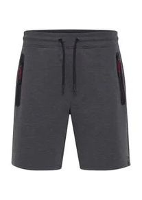 !Solid Shorts SOLID "Shorts SDVinnie", Herren, Gr. XXL, N-Gr, grau (dunkelgrau melange), Obermaterial: 78% Polyester PES. 18% Viskose CV. 4% Elasthan EL., Hosen Shorts