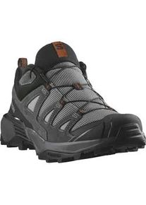 Wanderschuh Salomon "X ULTRA 360 LTR", Herren, Gr. 46, sharkskin, asphalt, caramel cafe, Leder, Textil, Schuhe Wanderschuh, t