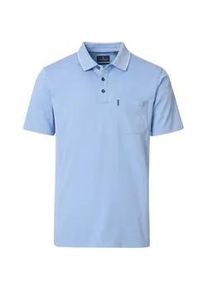 Poloshirt Casamoda "Casamoda Polo-Shirt uni", Damen, Gr. M, himmelblau, 55% Baumwolle, 45% Polyester, Shirts