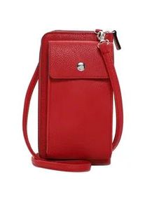 Emily & Noah Handytasche EMILY & NOAH "Handyetui E&N Emma", Damen, Gr. B/H/T: 11cm x 19cm x 4cm 0, rot (rot 600), PVC, Taschen