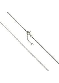 Collierkettchen Vivance "925/- Sterling Silber Veneziakette", wei&szlig;, Halsketten, Damen, 45cm, Silber 925 (Sterlingsilber), L: 45 B: 1mm, gl&auml;nzend, B:1mm