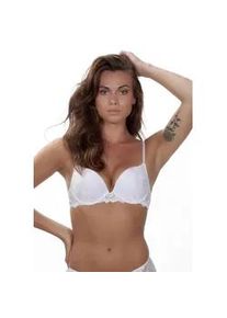 Push-up-BH After Eden "ANNA", Damen, Gr. 85, Cup D, wei&szlig;, Spitze, Obermaterial: 85% Polyamid, 15% Elasthan, unifarben, comfort fit, BHs Push-up-BH, mit Schale, mit B&uuml;gel, mit Spitze, bequem, feminin, push up