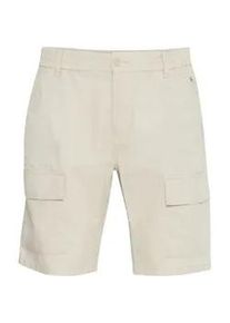 Shorts Blend "Shorts BHWoven", Herren, Gr. L, N-Gr, beige (oyster gray), Obermaterial: 51% Leinen LI. 49% Baumwolle CO., Hosen Shorts
