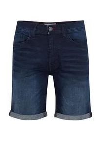 Jeansshorts Blend "Jeansshorts BHDenimshorts", Herren, Gr. S, N-Gr, blau (denim dunkelblau), Obermaterial: 98% Baumwolle CO. 2% Elasthan EL., Jeans Jeansshorts