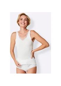 Achselhemd Speidel, Damen, Gr. 52, 2 Stk., Normalgr&ouml;&szlig;en, wei&szlig;, 100% Baumwolle, Unterhemden