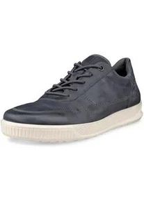 Schn&uuml;rschuh Ecco "BYWAY", Herren, Gr. 39, grau (dunkelgrau), Nubukleder, Schuhe Schn&uuml;rschuh, Sneaker, Halbschuh, Freizeitschuh mit weichem Schaftrand
