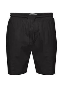 !Solid Shorts SOLID "Shorts SDFaustino", Herren, Gr. XL, N-Gr, schwarz (true schwarz), Obermaterial: 97% Baumwolle CO. 3% Elasthan EL., Hosen Shorts