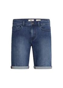 Jeansshorts Blend "Shorts BHJoel", Herren, Gr. M, N-Gr, blau (medium blau denim), Obermaterial: 98% Baumwolle CO. 2% Elasthan EL., Jeans Jeansshorts