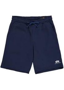 Shorts Alpha Industries "Basic Short SL II", Herren, Gr. S, Normalgr&ouml;&szlig;en, blau (ultra navy), Obermaterial: 80% Baumwolle, 20% Polyester, Hosen Shorts