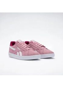 Sneaker Reebok CLASSIC "Reebok COURT RETRO", Damen, Gr. 40,5, dustyrose, verryberry, wei&szlig;, Synthetik, Textil, Schuhe Sneaker