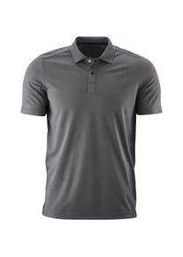 Radtrikot Gonso "Essential Poloshirt M", Herren, Gr. 4XL, grau, 100% Polyester, Rundhals, Trikots, Herren Fahrradtrikot kurzarm, elastisches und atmungsaktives Radshirt