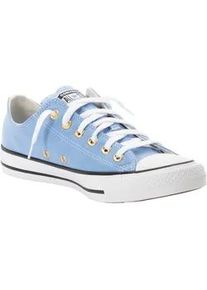 Sneaker Converse "CHUCK TAYLOR ALL STAR PEACHED CANVAS", Damen, Gr. 39, wei&szlig; (open sky, wei&szlig;, gold), Textil, Schuhe Sneaker