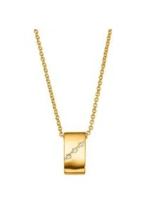 Ankeranh&auml;nger Lady, gold (vergoldet), Schmuckanh&auml;nger, Damen