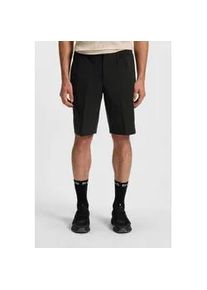 Shorts BOSS Green "S Speedflex", Herren, Gr. 48, N-Gr, schwarz (schwarz001), Web, Obermaterial: 100% Elastomultiester, unifarben, regular fit knielang, Hosen Shorts, in klassischer Form Jogpants Sweatpants Stretchhose