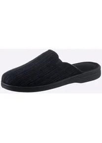 WITT Pantoffel CLASSIC, Herren, Gr. 41, blau (marine), Textil, Schuhe